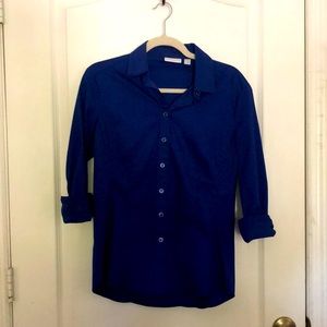 NY & Co women’s ruched long sleeve top